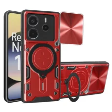  Techsuit - CamGuard Pro - Xiaomi Redmi Note 14 4G (164,84 x 78,15 x 8,16mm) - Piros tok