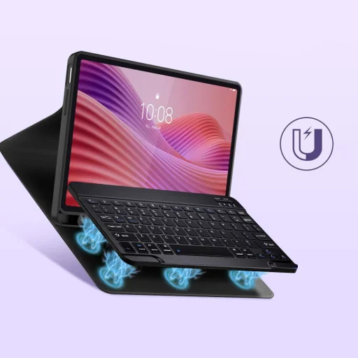 Tech-protect Sc Pen + Billentyűzet Lenovo Tab 10.1 TB-311 fekete tok - 5