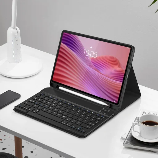 Tech-protect Sc Pen + Billentyűzet Lenovo Tab 10.1 TB-311 fekete tok - 6