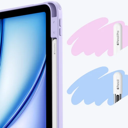 Esr Flip Hybrid Ipad Air 10.9” 4 / 5 / 2020-2022 / 11” 6 / 7 / 2024-2025 Lila tok - 7