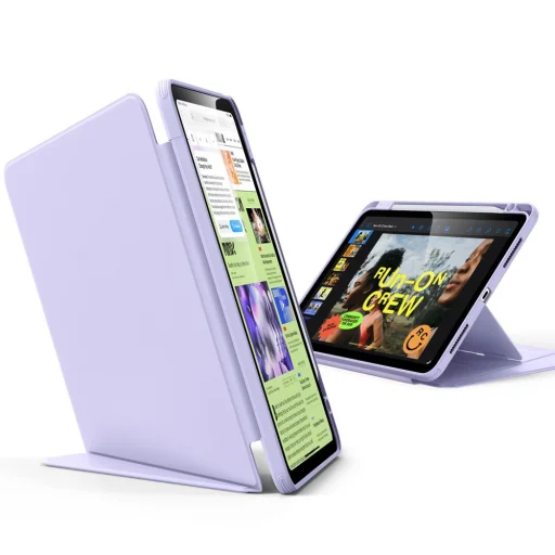 Esr Flip Hybrid Ipad Air 10.9” 4 / 5 / 2020-2022 / 11” 6 / 7 / 2024-2025 Lila tok - 1