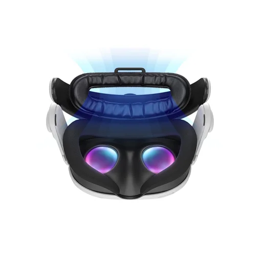 H4 Boost Halo Akkumulátoros Fejpánt 5300mAh Kiwi Design a Meta Quest 3/3s-hez - 9