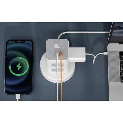 Hálózati elosztó Tessan TPS03RX-DE-C (fehér) - 4