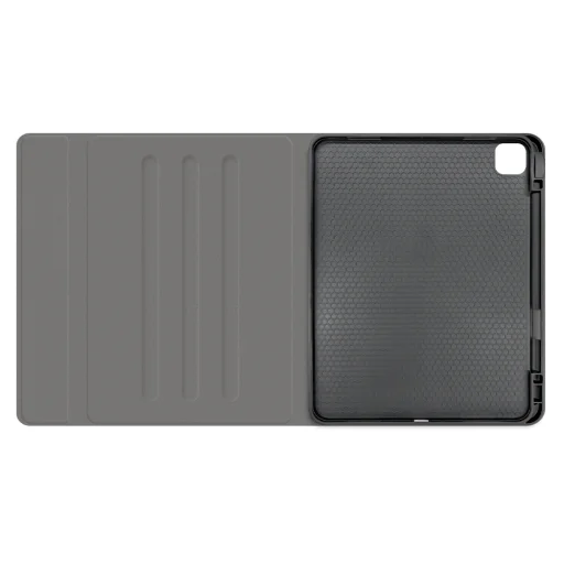  Techsuit - CozyTab tok (ceruzatartóval/RGB vezeték nélküli mágneses billentyűzettel) - iPad Pro 13 (2024) - Fekete - 6