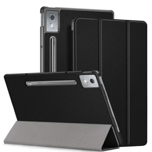  Techsuit - FoldPro - Lenovo Idea Tab Pro 12.7 (2025) - Fekete tok - 1