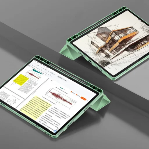 Tech-protect Sc Pen Lenovo Idea Tab Pro / Pro Mt 12.7 Tb-373 Matcha Zöld fliptok - 6