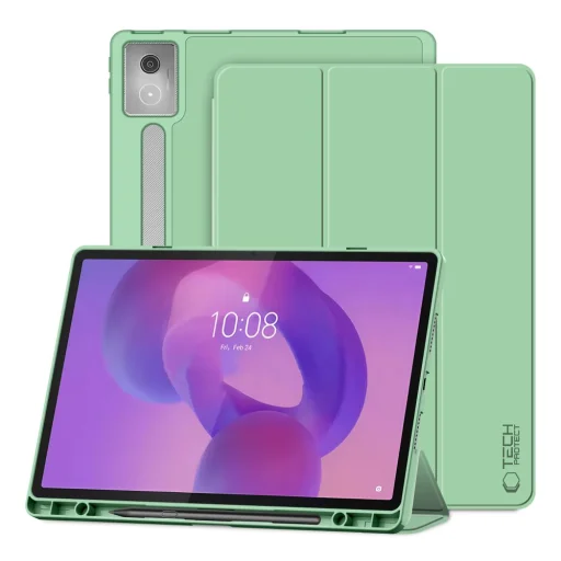 Tech-protect Sc Pen Lenovo Idea Tab Pro / Pro Mt 12.7 Tb-373 Matcha Zöld fliptok - 1