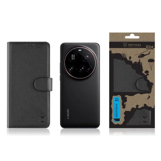 Tactical Field Notes fliptok Xiaomi 15 Ultra 5G fekete tok - 3