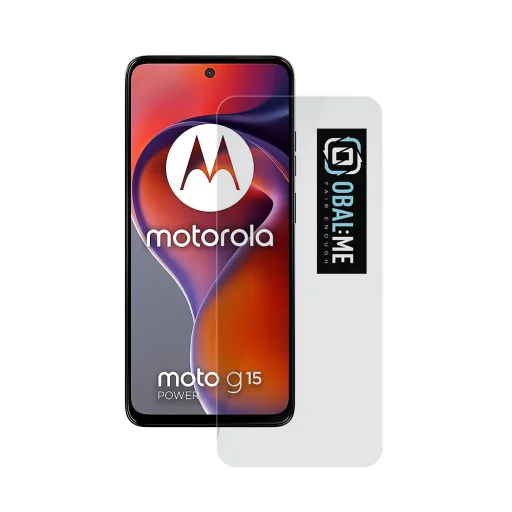 OBAL:ME 2.5D üvegfólia Motorola Moto G15-hez és G15 Power-hez átlátszó - 1