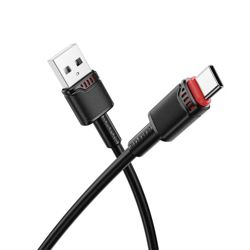 Borofone Kábel BX110 Beneficio - USB to Type-C - 2,4A 1 méter fekete - 1