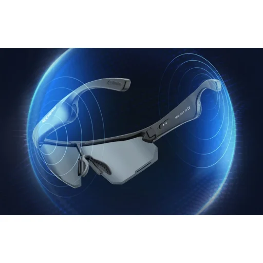 Rockbros SP251 Polarizált Bluetooth Napszemüveg (Sötét) - 6