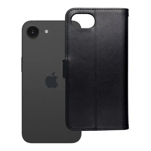 MEZZO flipové puzdro iPhone 16e/17e medvedík čierne - 6