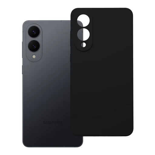 SILICONE 2mm puzdro SAMSUNG S25 Edge čierne - 5