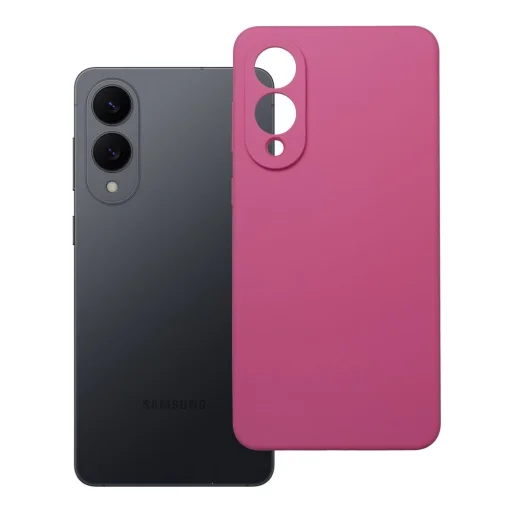 Silikónové puzdro 2mm Samsung S25 Edge ružové - 5