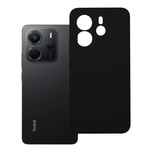 2 mm hrubé silikónové puzdro pre XIAOMI REDMI NOTE 14 4G (GLOBAL - 164,84mm x 78,15mm x 8,16mm) čierne - 5