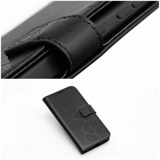 MEZZO fliptok SAMSUNG Galaxy A26 5G telefonhoz, maciminta fekete - 2