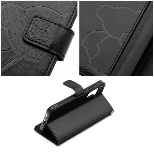 MEZZO fliptok SAMSUNG Galaxy A26 5G telefonhoz, maciminta fekete - 3