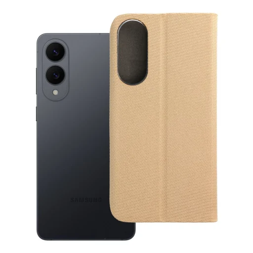 SENSITIVE flipové puzdro Samsung Galaxy S25 Edge zlaté turn off PHPSESSID_cookie - 12