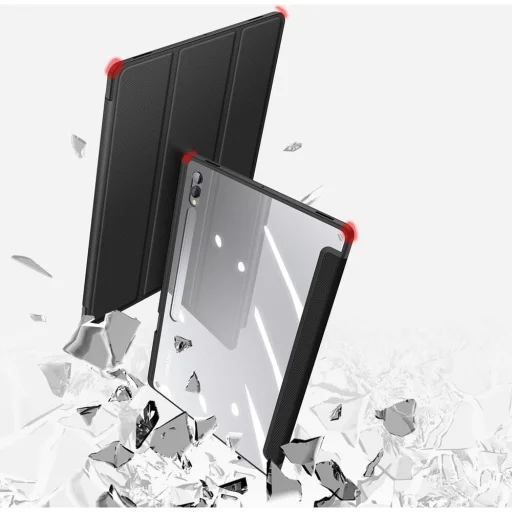  SAMSUNG Tab S10 Ultra/S9 Ultra/S8 Ultra fekete DUX DUCIS tok TOBY ceruzatartóval - 6