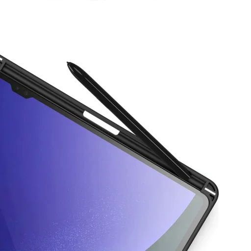  SAMSUNG Tab S10 Ultra/S9 Ultra/S8 Ultra fekete DUX DUCIS tok TOBY ceruzatartóval - 7