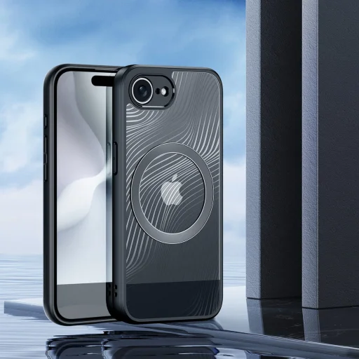  iPhone 16e (SE4 2025) fekete DUX DUCIS AIMO tok - 4