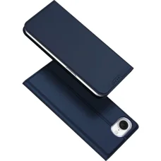  iPhone 16e kék DUX DUCIS wallet SKIN PRO tok