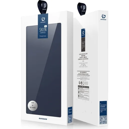  iPhone 16e kék DUX DUCIS wallet SKIN PRO tok - 7