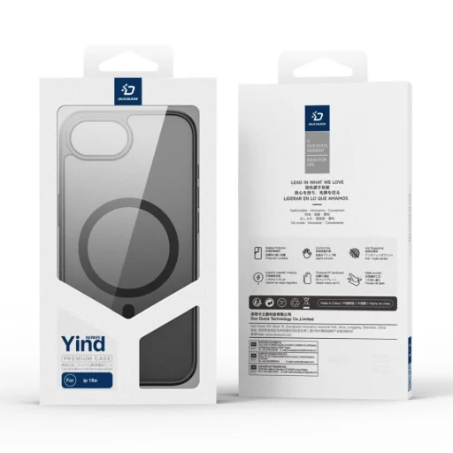  iPhone 16e Fekete DUX DUCIS tok YIND - 2