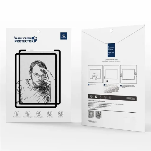  Samsung Galaxy Tab S10 Plus/S9 Plus/S9 FE Plus/S8 Plus/S7 FE/S7 Plus DUX DUCIS védő NAAD LCD Papírszerű üvegfólia - 10
