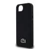  iPhone 16e Fekete Lacoste Iconic Petit Pique Woven Logo MagSafe tok thumbnail