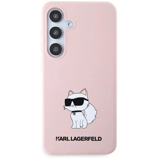 Karl Lagerfeld Silicone Choupette tok Samsung Galaxy S24+ - rózsaszín - 3