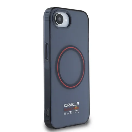 Red Bull PC/TPU Piros Gyűrű MagSafe tok iPhone 16e sötétkék - 4
