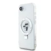  iPhone 16e fehér Karl Lagerfeld Ringstand Karl és Choupette MagSafe tok thumbnail