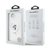  iPhone 16e fehér Karl Lagerfeld Ringstand Karl és Choupette MagSafe tok thumbnail