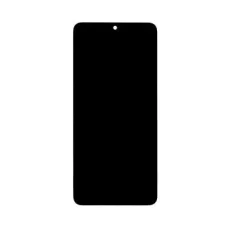 LCD kijelző + Érintőpanel + Elülső burkolat Samsung A415 Galaxy A41 Fekete