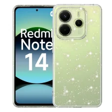  Techsuit - SparkleSkin Sorozat - Xiaomi Redmi Note 14 4G (164,84 x 78,15 x 8,16mm) - Átlátszó tok