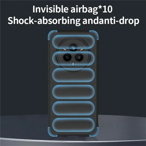  Techsuit - Varázspajzs - Realme 14 Pro - Fekete tok - 3