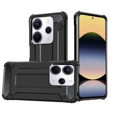  Techsuit - Hibrid Páncél - Xiaomi Redmi Note 14 4G (164,84 x 78,15 x 8,16 mm) - Fekete tok