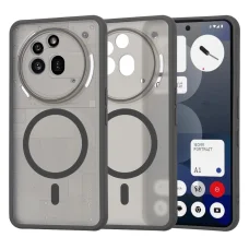  Techsuit - HaloFrost MagSafe sorozat - Nothing Phone (3a) Pro - Füstfekete tok