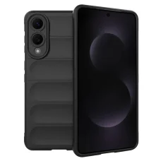 Techsuit - Varázspajzs - Samsung Galaxy S25 Edge - Fekete tok