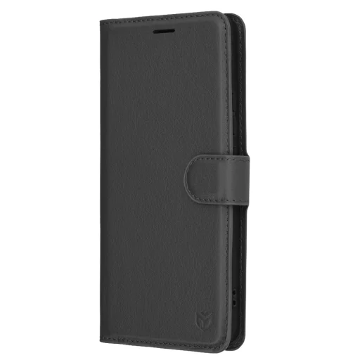  Techsuit - Bőr Folio - Oppo Reno13 F 4G / Reno13 F 5G / Reno13 FS 5G - Fekete tok - 4