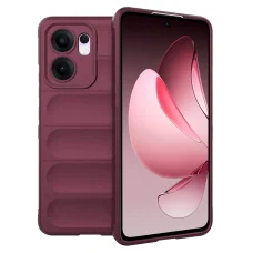  Techsuit - Varázspajzs - Oppo Reno13 F 4G / Reno13 F 5G / Reno13 FS 5G - Bordeaux tok