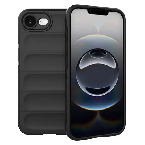  Techsuit - Varázspajzs - iPhone 16e - Fekete tok - 1