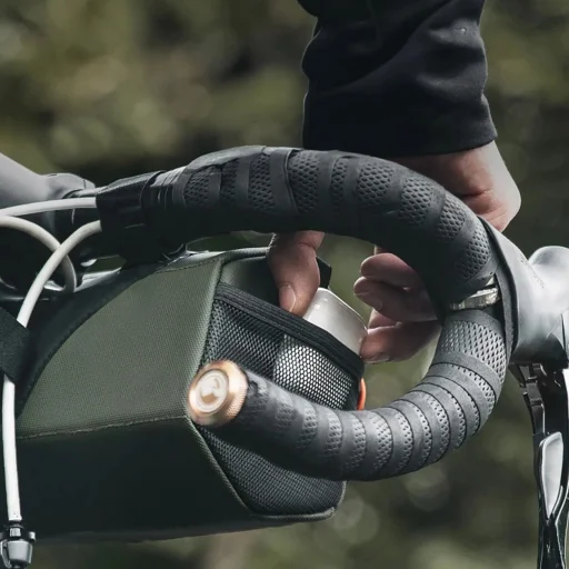 Rockbros 30110054001 kerékpár kormánytáska 2.2 l - zöld - 4