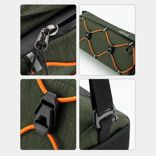 Rockbros 30110054001 kerékpár kormánytáska 2.2 l - zöld - 8