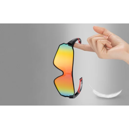 Rockbros kerékpáros szemüveg, polarizált 10135R (piros) - 6