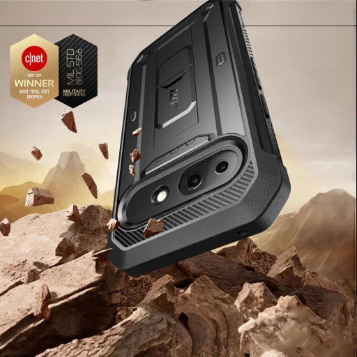  Google Pixel 9A Fekete Supcase Unicorn Beetle Pro tok - 2