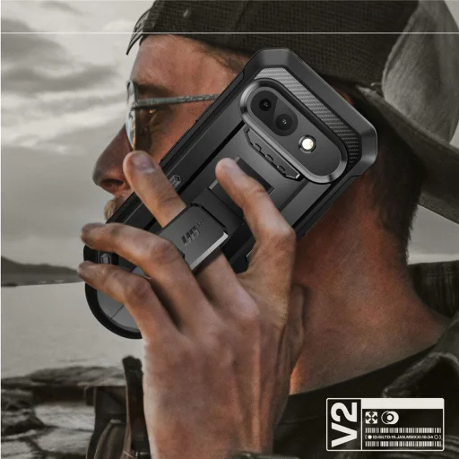  Google Pixel 9A Fekete Supcase Unicorn Beetle Pro tok - 7