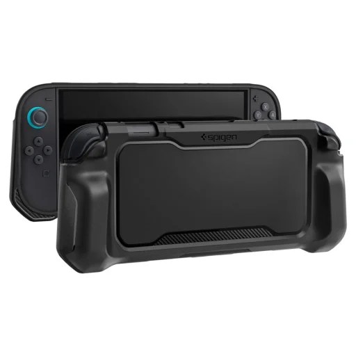  Nintendo Switch 2 Matt Fekete Spigen Rugged Armor tok - 3