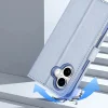  iPhone 16 Kék Dux Ducis Lawa bőrtok levehető mágneses pénztárcával thumbnail